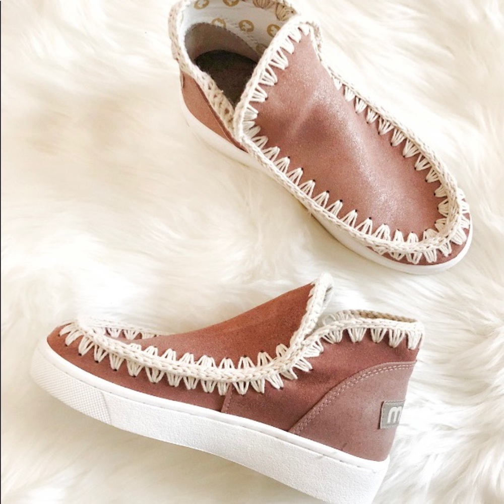 MOU Summer Eskimo Sneaker Low Top Perforated Boot
